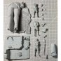 1/35 3pcs Resin Model Kit British Soldiers 7th Armoured Division WW2 Unpainted