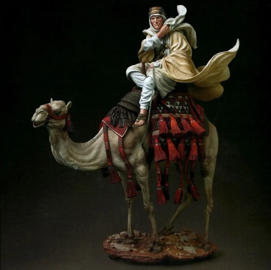 90mm Resin Model Kit British Archaeologist Lawrence WW1 A-1456 Unpainted