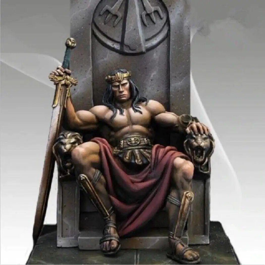 1/32 Resin Model Kit Conan Warrior Barbarian Unpainted