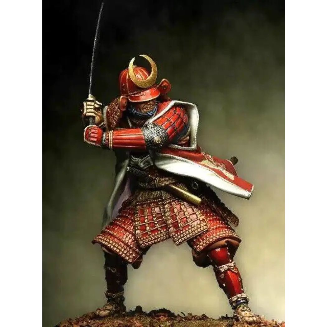 1/18 90mm Resin Model Kit Warrior Japanese Samurai Unpainted