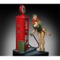 1/35 Resin Model Kit US Army Beautiful Girl Refueler Pin Up WW2 Unpainted