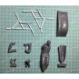 1/35 Resin Model Kit US Army Soldier Sleep WW2 Unpainted