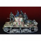 1/35 4pcs Resin Model Kit Italian Soldiers Tank Crew WW2 Unpainted