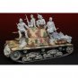 1/35 4pcs Resin Model Kit Italian Soldiers Tank Crew WW2 Unpainted
