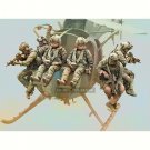 1/35 9pcs Resin Model Kit Modern Soldiers US Army (no aircraft) Unpainted