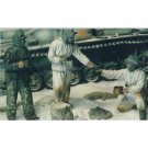 1/35 3pcs Resin Model Kit German Soldiers Tank Crew WW2 Unpainted