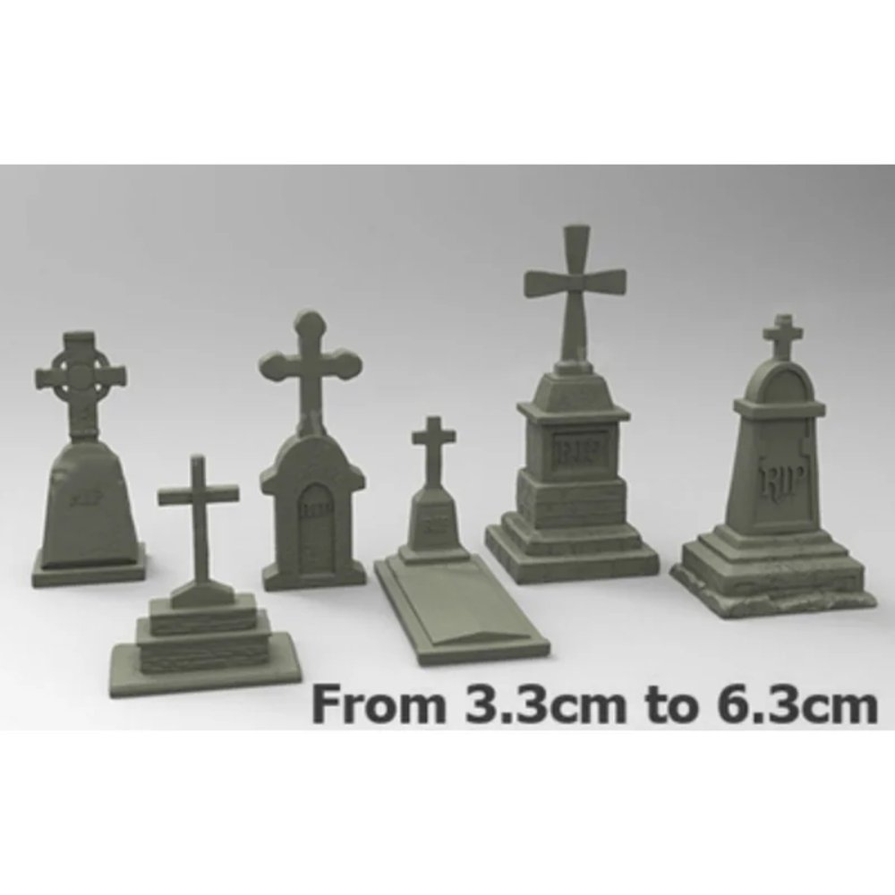 1/35 Resin Model Kit Tombstones Accessory Unpainted