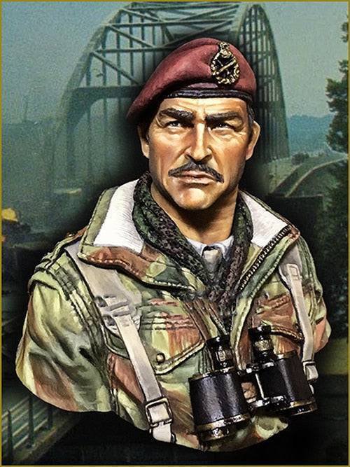 1/10 BUST Resin Model Kit British Paratrooper WW2 Unpainted