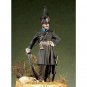 1/32 54mm Resin Model Kit Napoleonic Wars Hussar Officer Duke Unpainted