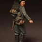 1/35 2pcs Resin Model Kit German Soldiers Infantry Gunners WW2 Unpainted