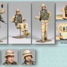 1/35 3pcs Resin Model Kit Modern Soldiers USMC US Army Unpainted