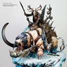 1/24 Resin Model Kit Warrior Bear Rider A-1020 Fairy Tales Unpainted