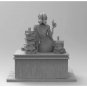 1/18 Resin Model Kit Beautiful Girl Mage Magic Teacher Sorcery Fantasy Unpainted