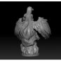 1/24 75mm Resin Model Kit Beautiful Girl Woman Angel Unpainted