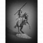 1/32 54mm Resin Model Kit Native American Warrior on Horse Unpainted