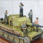 1/35 5pcs Resin Model Kit German Soldiers Tank Crew (no tank) WW2 Unpainted