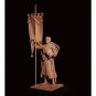 1/24 Resin Model Kit European Medieval Knight Crusader Unpainted