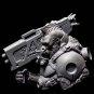 1/10 BUST Resin Cyberpunk Model Kit Gorilla Mechanic Unpainted