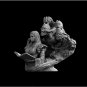 1/10 BUST Resin Model Kit Beautiful Girl Woman Witch Summon Demons Unpainted