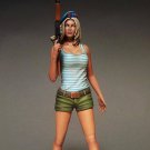 1/16 Resin Model Kit Beautiful Girl Russian Soldiers Unpainted