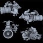 1/24 Resin Steampunk Model Kit Futuristic Beautiful Girl Turbo Moto Unpainted