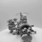 1/24 Resin Steampunk Model Kit Futuristic Beautiful Girl Turbo Moto Unpainted