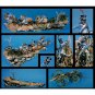 1/32 Model Kit Napoleonic Wars 1 gun 3 soldiers 6 horses & base A-1458 Unpainted