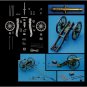 1/32 Model Kit Napoleonic Wars 1 gun 3 soldiers 6 horses & base A-1458 Unpainted