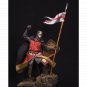 1/24 Resin Model Kit Medieval Knight Crusader Fortress Defender Unpainted