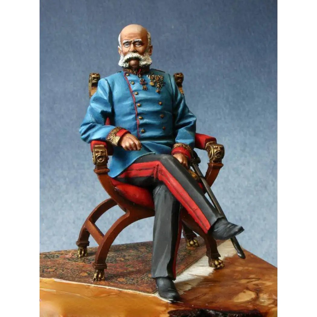 1/24 75mm Resin Model Kit Historical Emperor of Austria Unpainted
