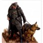 1/20 Resin Model Kit German Officer with Dog WW2 Unpainted