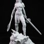 1/24 75mm Resin Model Kit Beautiful Girl Warrior Barbarian (with base) Unpainted