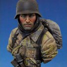 1/10 BUST Resin Model Kit Winter German Soldiers Infantryman WW2 Unpainted