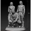 1/24 75mm 3D Print Model Kit Game Squid Gamers Servants Movie Unpainted