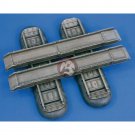 1/35 Resin Model Kit Inflatable Boat Pontoon Contains Two Kayaks Accessory Unpai