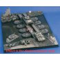 1/35 Resin Model Kit Inflatable Boat Pontoon Contains Two Kayaks Accessory Unpai