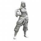 1/24 75mm 3D Print Model Kit Beautiful Girl Space Pilot Unpainted