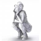 1/20 Resin Model Kit Modern Beautiful Girl in a Tank Helmet Unpainted