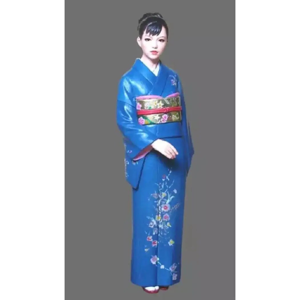 1/24 Resin Model Kit Asian Beautiful Girl Woman Unpainted