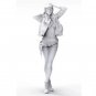 1/35 Resin Model Kit Modern Beautiful Girl Woman Posing Unpainted
