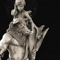 78 Resin Model Kit Minotaur and Princess Beautiful Barbarian Girl Unpainted