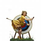 1/22 80mm Resin Model Kit Beautiful Girl Pin Up Target Unpainted