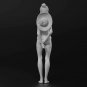 1/35 - 1/16 Resin Model Kit Modern Asian Beautiful Girl Summer Beach Unpainted