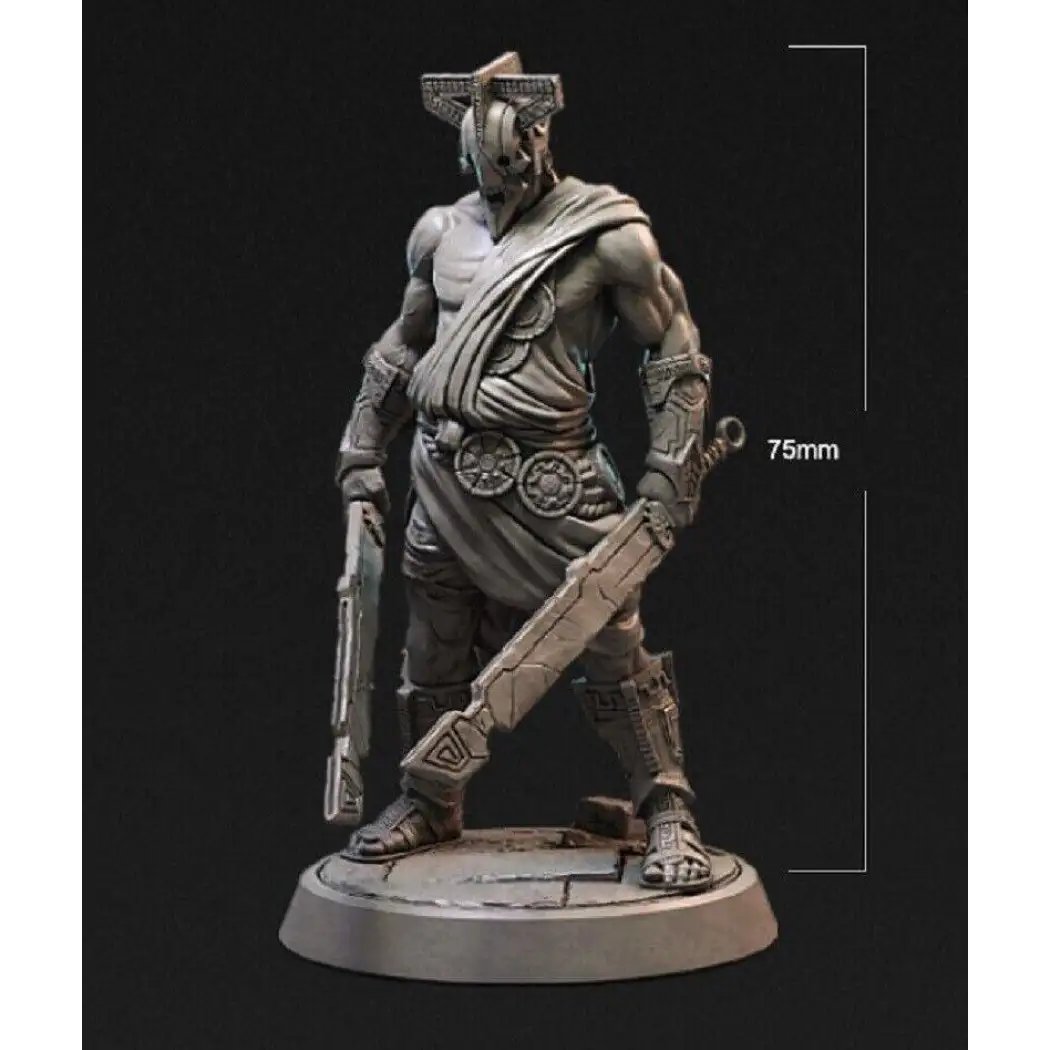 1/24 75mm 3D Print Model Kit Enchanted Servant Berserker Fantasy Unpainted