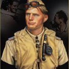 1/10 BUST Resin Model Kit German Soldier Pilot Air Force WW2 Unpainted