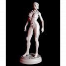 1/18 100mm 3D Print Model Kit Beautiful Girl Woman Soldier Unpainted