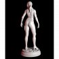 1/18 100mm 3D Print Model Kit Beautiful Girl Woman Soldier Unpainted