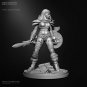 50mm Resin Model Kit Amazon Beautiful Girl Warrior TD-3537 Unpainted