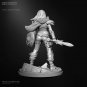 50mm Resin Model Kit Amazon Beautiful Girl Warrior TD-3537 Unpainted