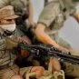 1/35 3pcs Resin Model Kit North African German Soldiers (no moto) WW2 Unpainted